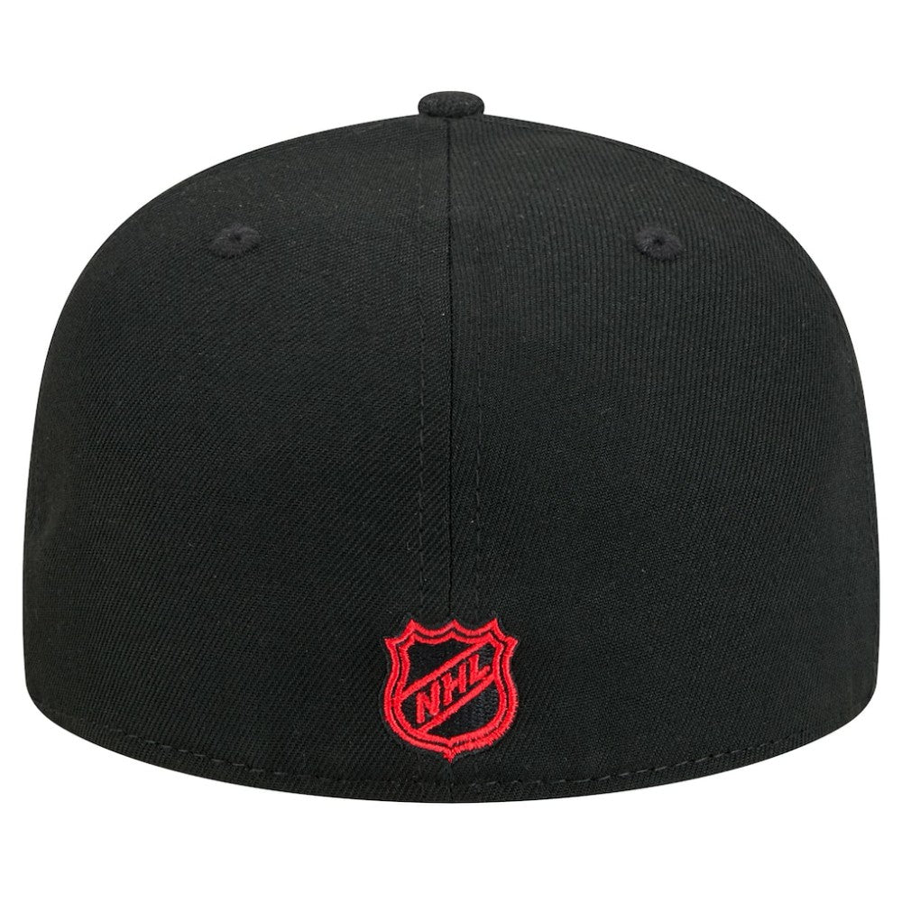 Chicago Blackhawks New Era Core 59FIFTY Fitted Hat - Black - NHL 202165699