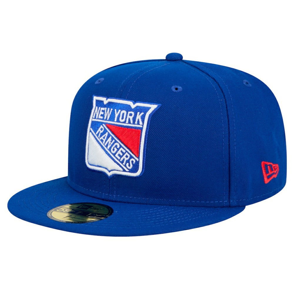 New York Rangers New Era Core 59FIFTY Fitted Hat - Blue - NHL 202165703