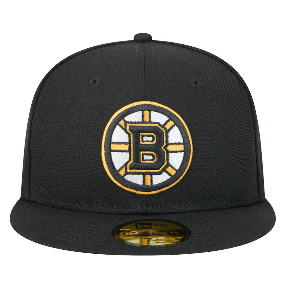 Boston Bruins New Era Core 59FIFTY Fitted Hat - Black - NHL 202165708