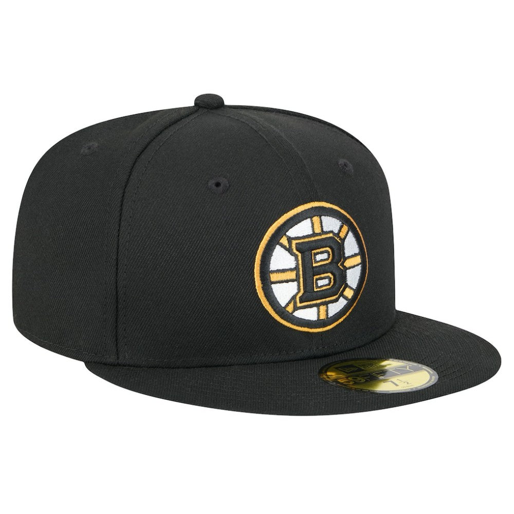 Boston Bruins New Era Core 59FIFTY Fitted Hat - Black - NHL 202165708