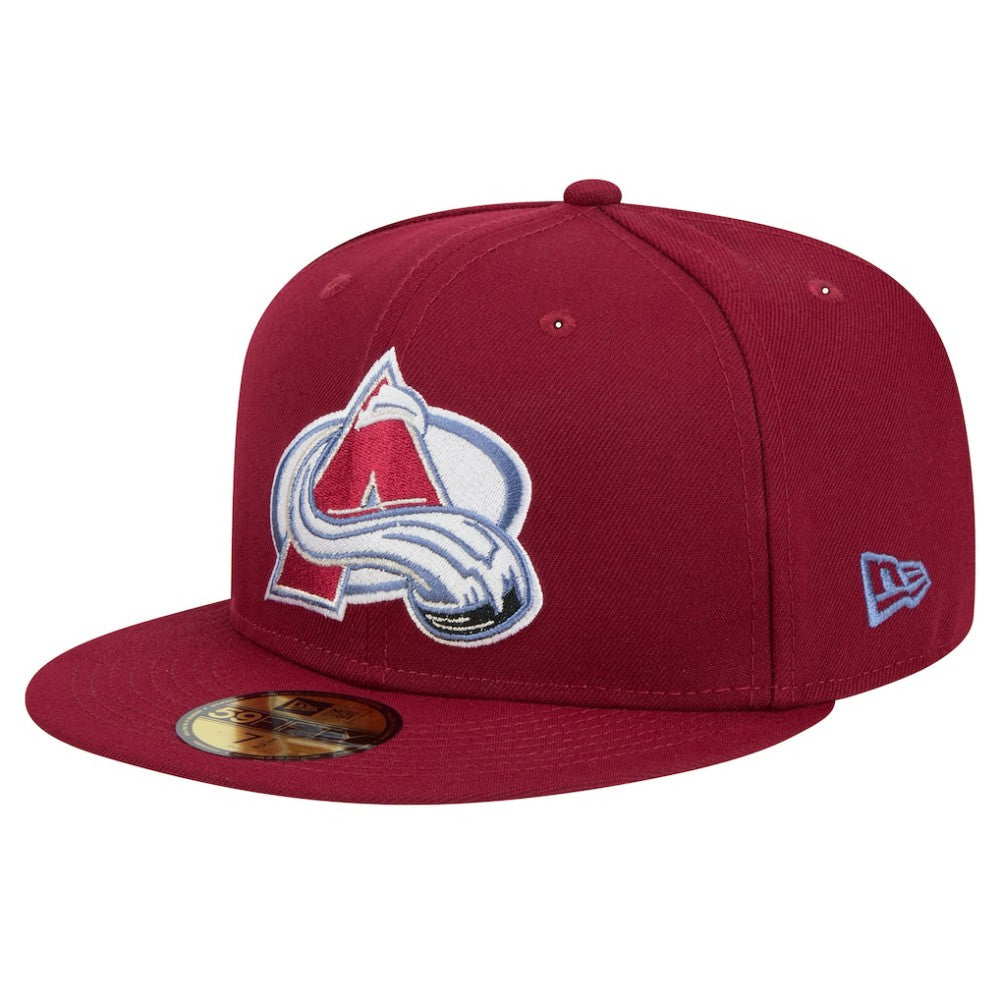 Colorado Avalanche New Era Core 59FIFTY Fitted Hat - Burgundy - NHL 202165710