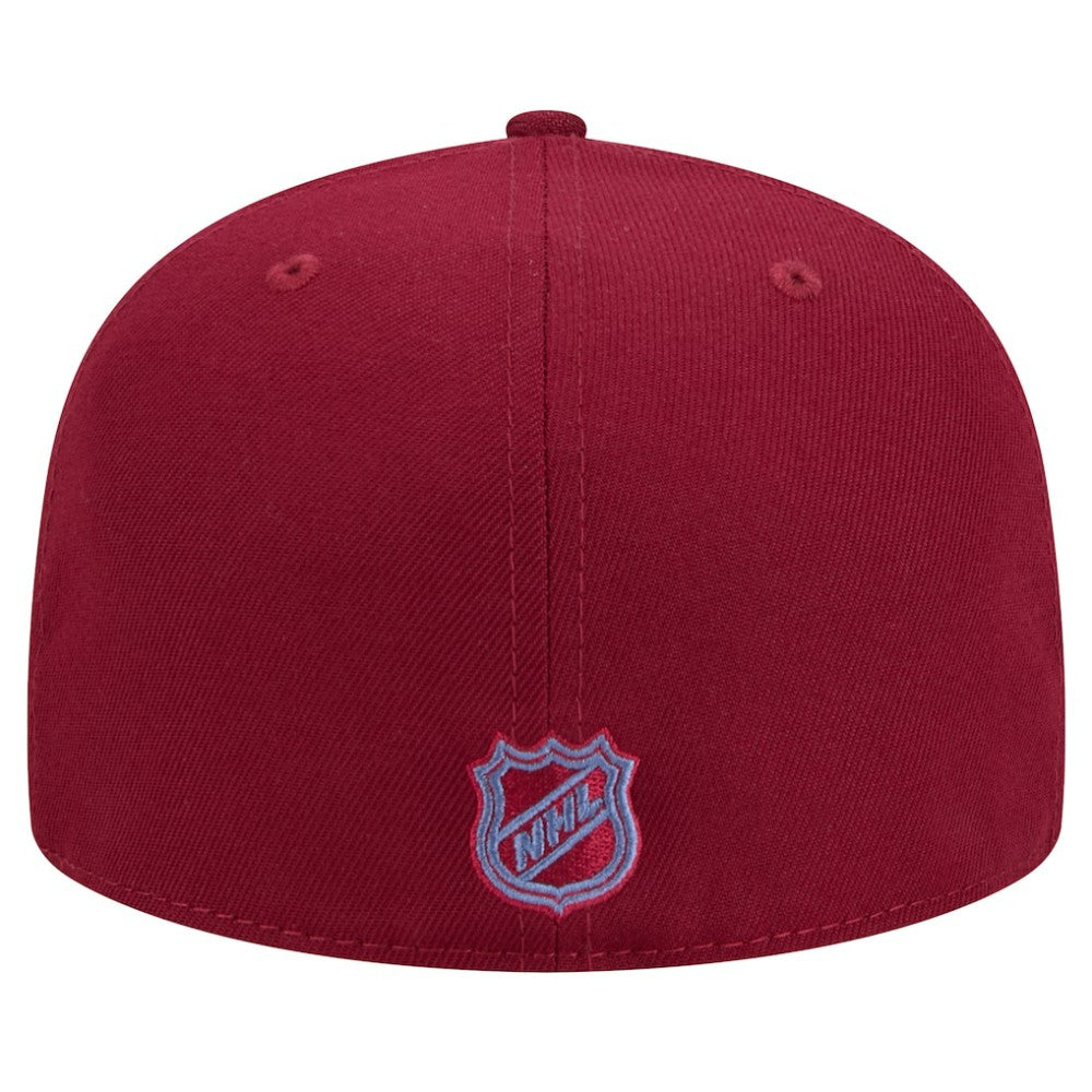 Colorado Avalanche New Era Core 59FIFTY Fitted Hat - Burgundy - NHL 202165710