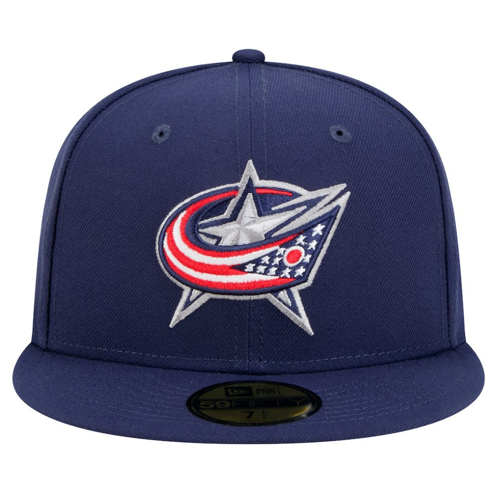 Columbus Blue Jackets New Era Core 59FIFTY Fitted Hat - Navy - NHL 202165713