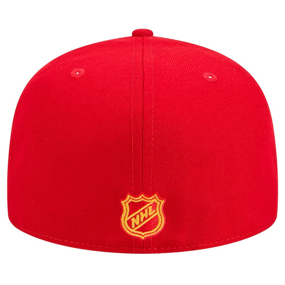 Calgary Flames New Era Core 59FIFTY Fitted Hat - Red - NHL 202165714