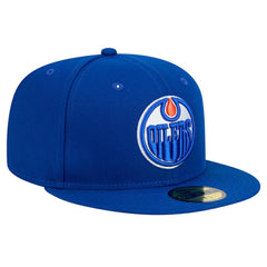 Edmonton Oilers New Era Core 59FIFTY Fitted Hat - Royal - NHL 202165716