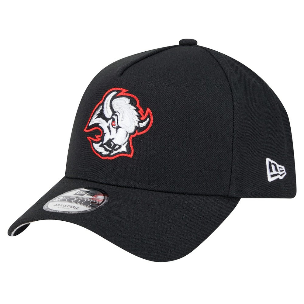 Buffalo Sabres New Era Core A-Frame 9FORTY Adjustable Hat - Black - NHL 202165726