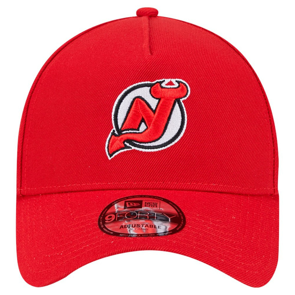 New Jersey Devils New Era Core A-Frame 9FORTY Adjustable Hat - Red - NHL 202165730