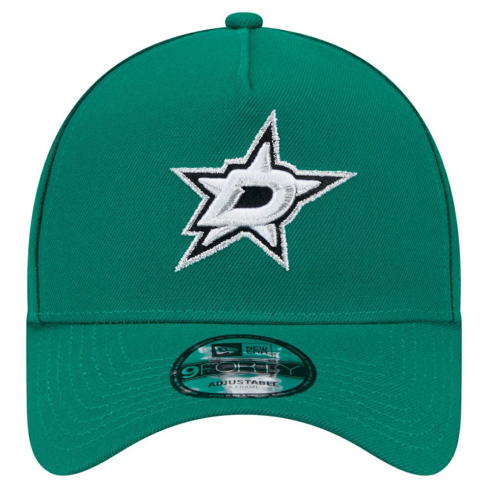 Dallas Stars New Era Core A-Frame 9FORTY Adjustable Hat - Kelly Green - NHL 202165745