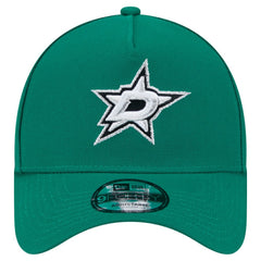 Dallas Stars New Era Core A-Frame 9FORTY Adjustable Hat - Kelly Green - NHL 202165745