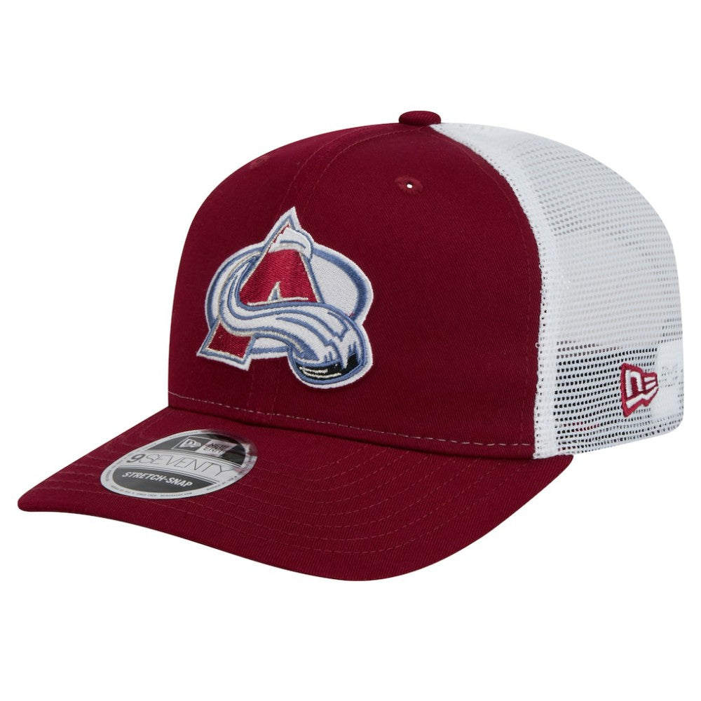 Colorado Avalanche New Era Core Trucker 9SEVENTY Stretch-Snap Hat - Burgundy - NHL 202165781