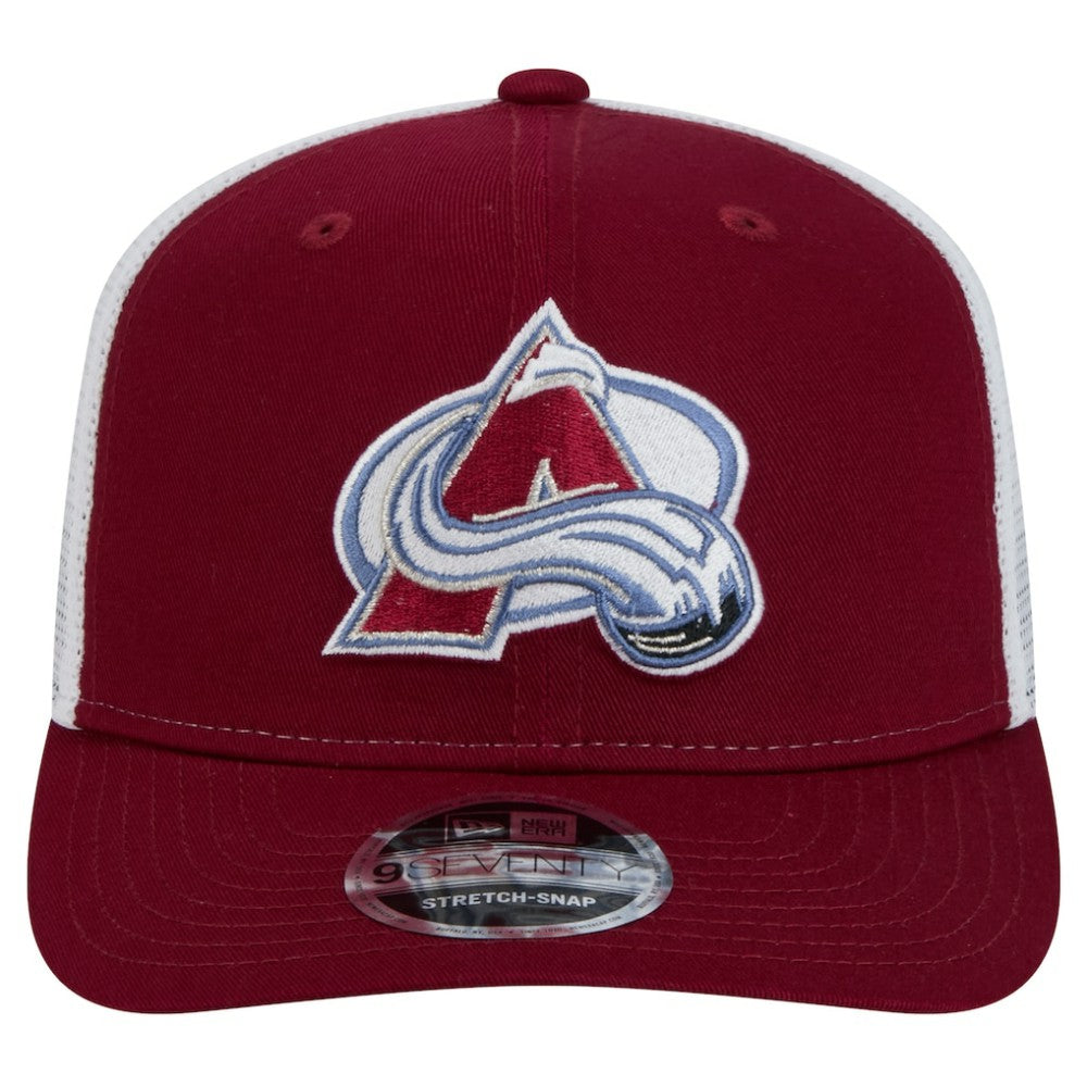 Colorado Avalanche New Era Core Trucker 9SEVENTY Stretch-Snap Hat - Burgundy - NHL 202165781