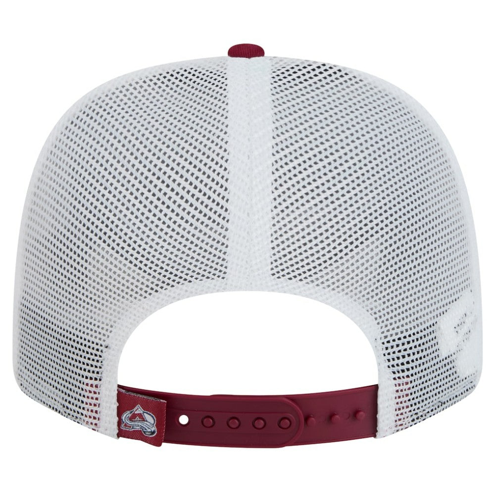 Colorado Avalanche New Era Core Trucker 9SEVENTY Stretch-Snap Hat - Burgundy - NHL 202165781