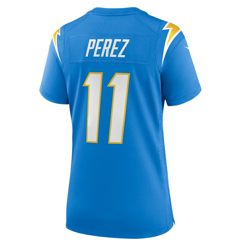 Nike Luis Perez Los Angeles Chargers Women's Team Game Jersey Powder Blue