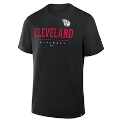 Cleveland Guardians Fanatics Color Pop Legacy Clubhouse T-Shirt - Black - Fanatics Online