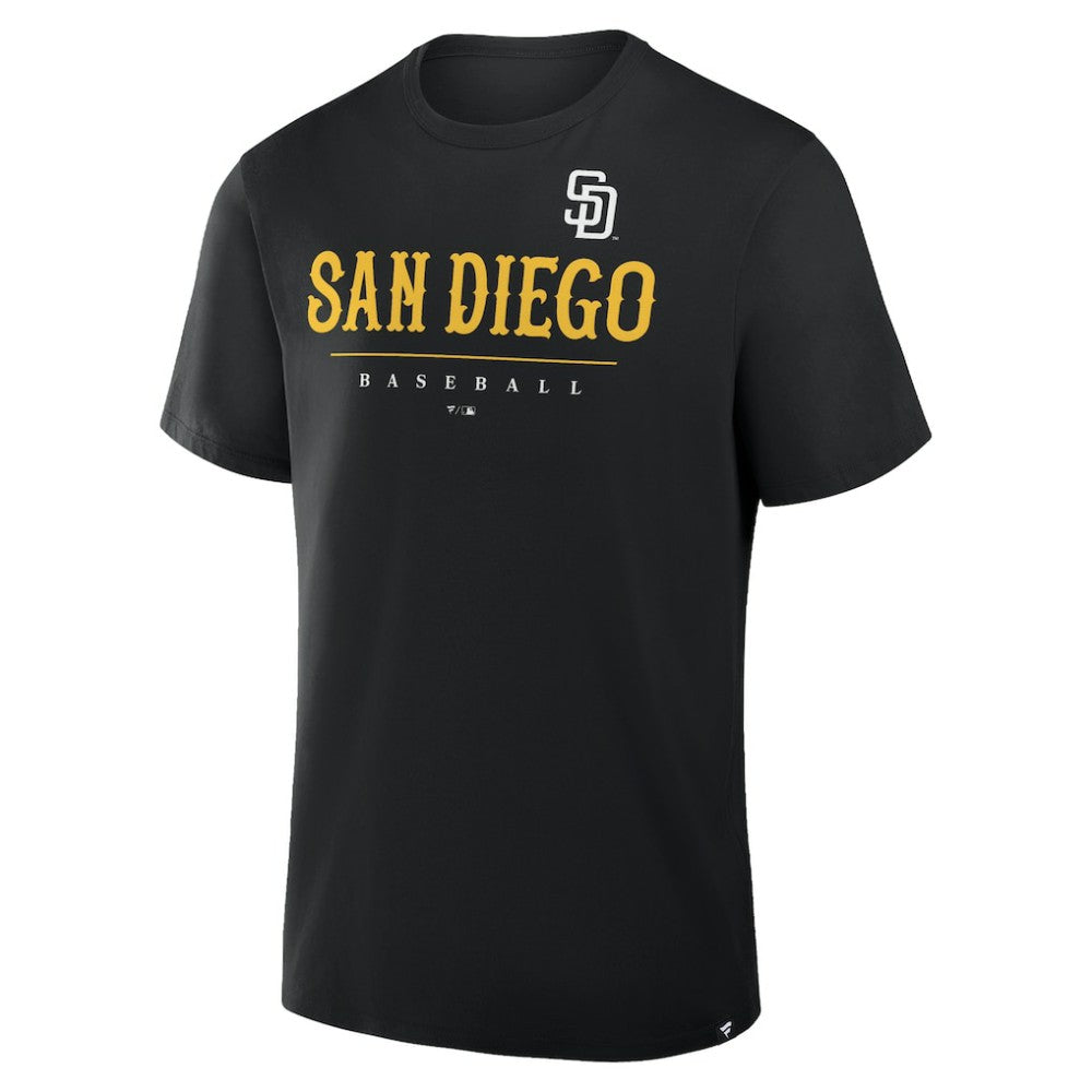 San Diego Padres Fanatics Color Pop Legacy Clubhouse T-Shirt - Black - Fanatics Discount