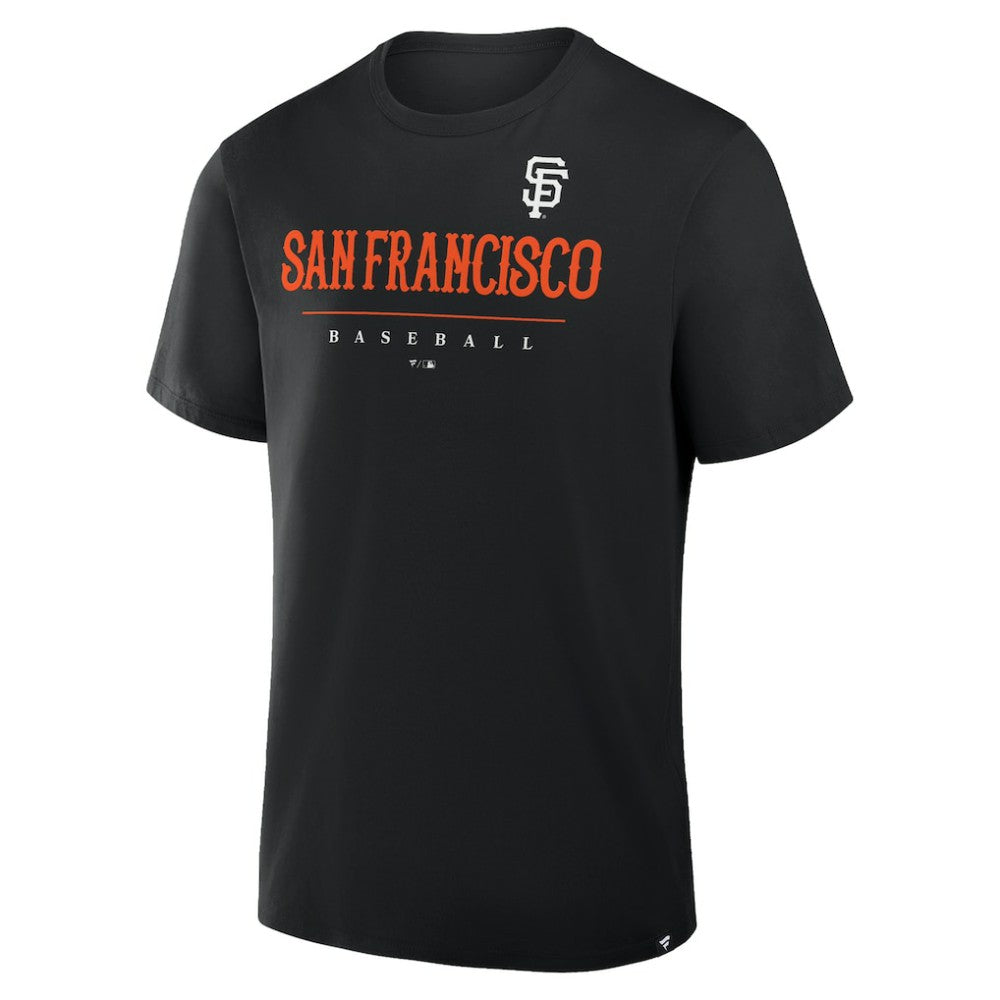 San Francisco Giants Fanatics Color Pop Legacy Clubhouse T-Shirt - Black - Fanatics Lifestyle