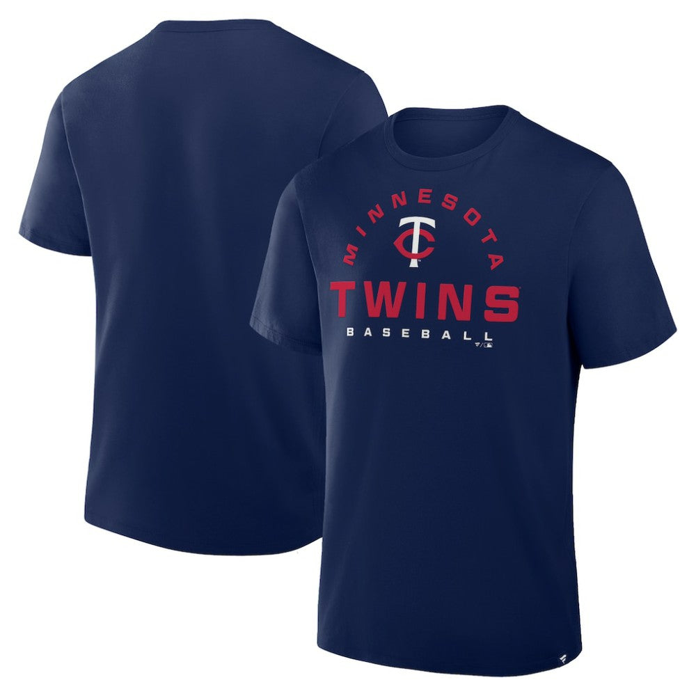 Minnesota Twins Fanatics Clubhouse Legacy Primary Play T-Shirt - Navy - Fanatics Lifestyle