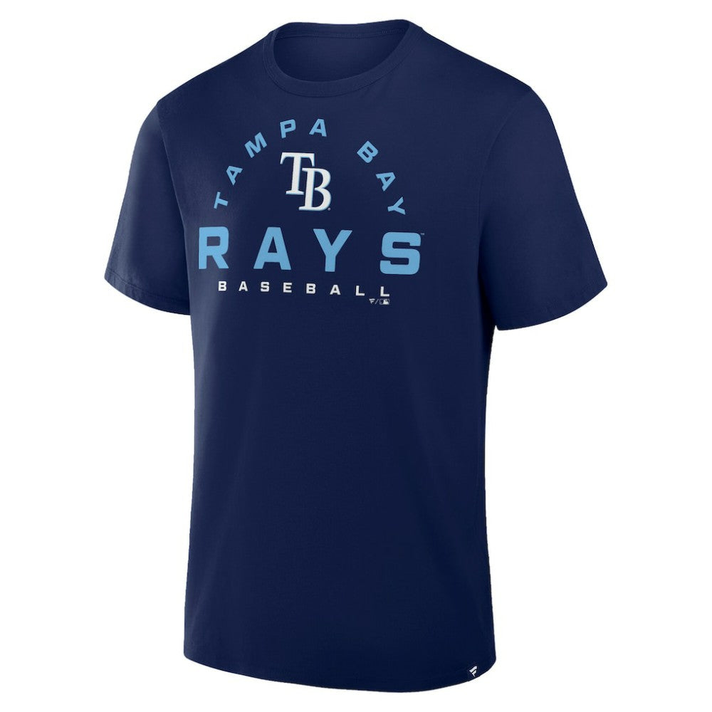 Tampa Bay Rays Fanatics Clubhouse Legacy Primary Play T-Shirt - Navy - Fanatics on Sale