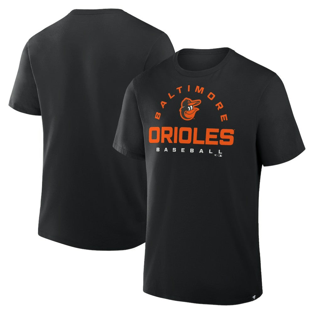 Baltimore Orioles Fanatics Clubhouse Legacy Primary Play T-Shirt - Black - Fanatics Online