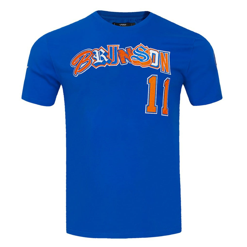 Jalen Brunson New York Knicks Pro Standard City Ransom T-Shirt Blue