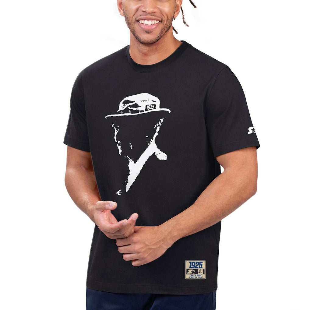 New York Giants Starter 100th Season T-Shirt Black