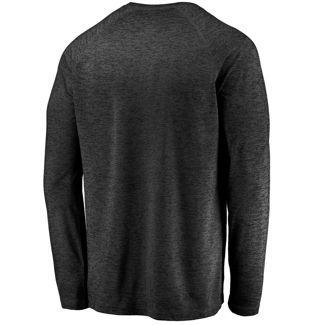 Fanatics Green Bay Packers Iconic Striated Dark Logo Raglan Long Sleeve T-Shirt Black