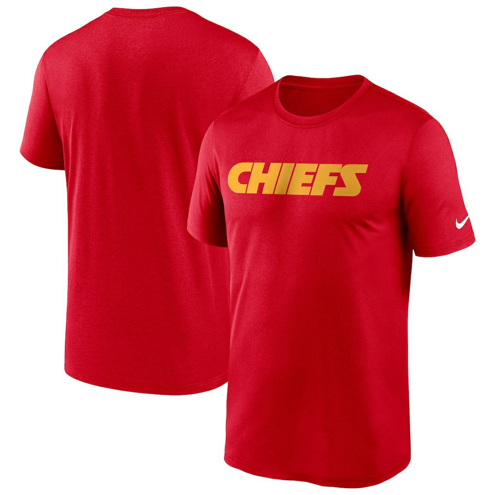 Nike Kansas City Chiefs Wordmark Legend T-Shirt Red