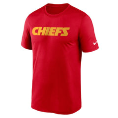 Nike Kansas City Chiefs Wordmark Legend T-Shirt Red