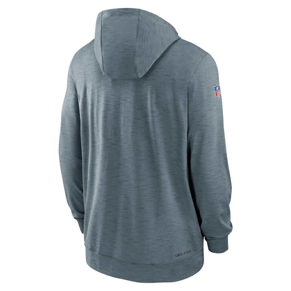 Nike Minnesota Vikings 2022/23 Sideline Pop Performance Full-Zip Hoodie Gray