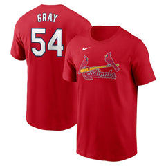 Sonny Gray St. Louis Cardinals Nike Fuse Name & Number T-Shirt - Red - Nike Sale