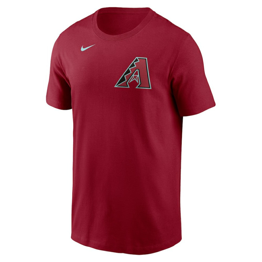 Corbin Carroll Arizona Diamondbacks Nike Fuse Name & Number T-Shirt - Red - Nike on Sale