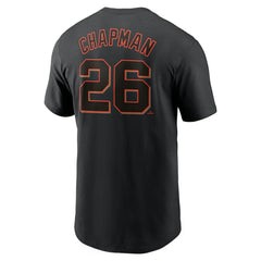 Matt Chapman San Francisco Giants Nike Fuse Name & Number T-Shirt - Black - Nike Discount