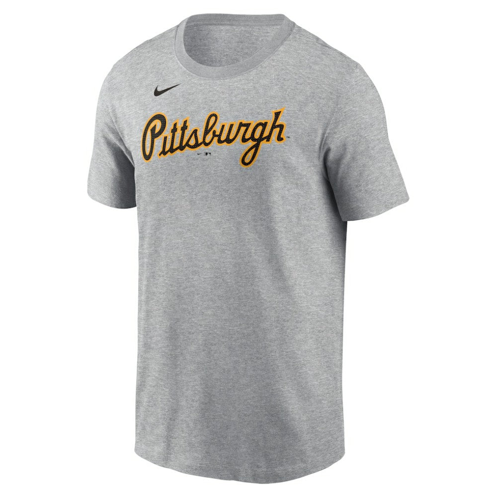 Paul Skenes Pittsburgh Pirates Nike Fuse Name & Number T-Shirt - Heather Gray - Nike Sale