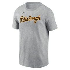 Paul Skenes Pittsburgh Pirates Nike Fuse Name & Number T-Shirt - Heather Gray - Nike Sale