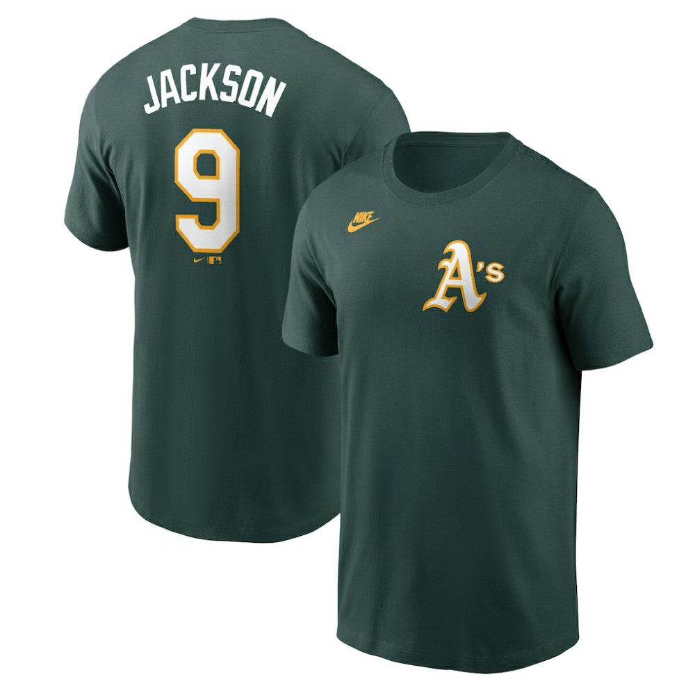 Reggie Jackson Athletics Nike Fuse Name & Number T-Shirt - Green - Nike on Sale