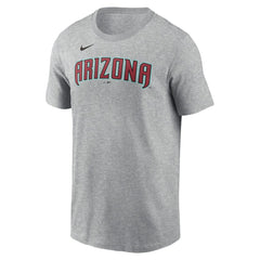 Corbin Carroll Arizona Diamondbacks Nike Fuse Name & Number T-Shirt - Heather Gray - Nike Online