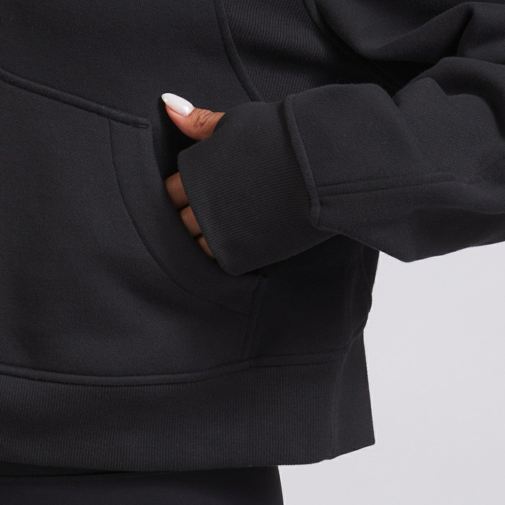 Boston Bruins lululemon Women's Scuba Oversized Half-Zip Hoodie - Black - NHL 202168468