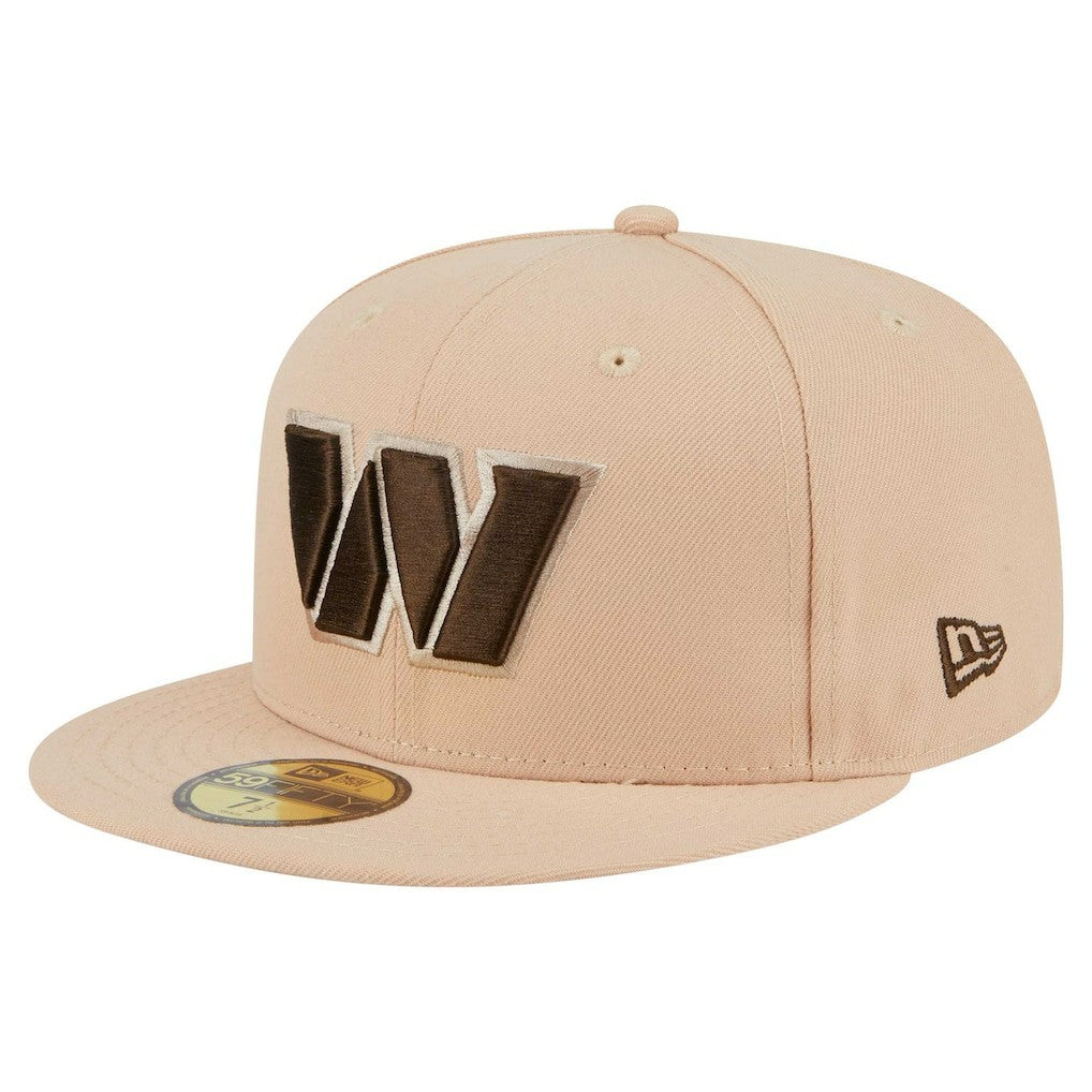 Washington Commanders New Era Candied Pecan 59FIFTY Fitted Hat Tan