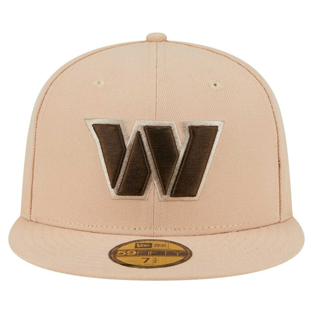 Washington Commanders New Era Candied Pecan 59FIFTY Fitted Hat Tan