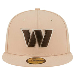 Washington Commanders New Era Candied Pecan 59FIFTY Fitted Hat Tan