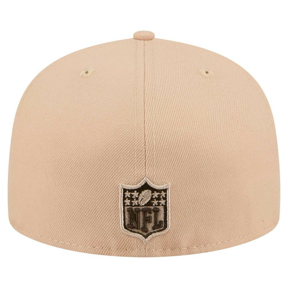 Jacksonville Jaguars New Era Candied Pecan 59FIFTY Fitted Hat Tan