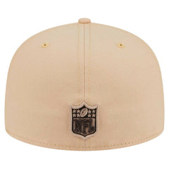 Las Vegas Raiders New Era Candied Pecan 59FIFTY Fitted Hat Tan