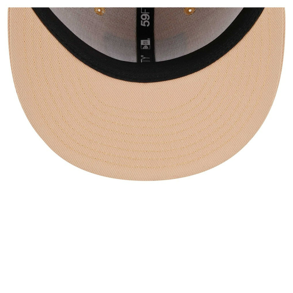 Las Vegas Raiders New Era Candied Pecan 59FIFTY Fitted Hat Tan