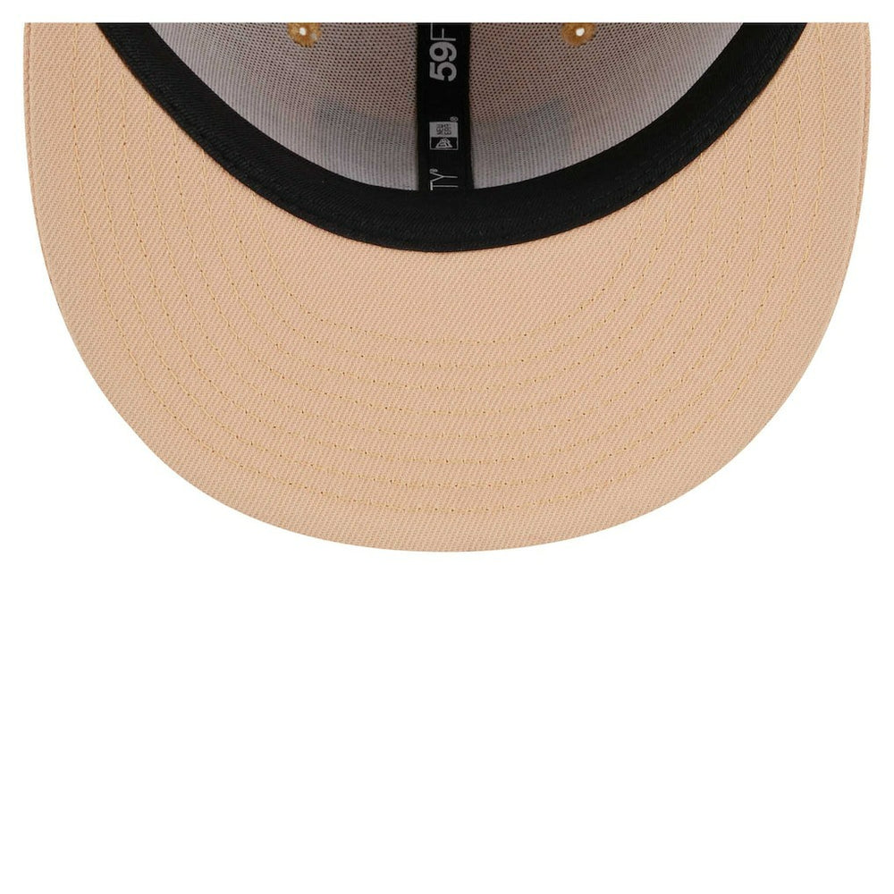 Las Vegas Raiders New Era Candied Pecan 59FIFTY Fitted Hat Tan