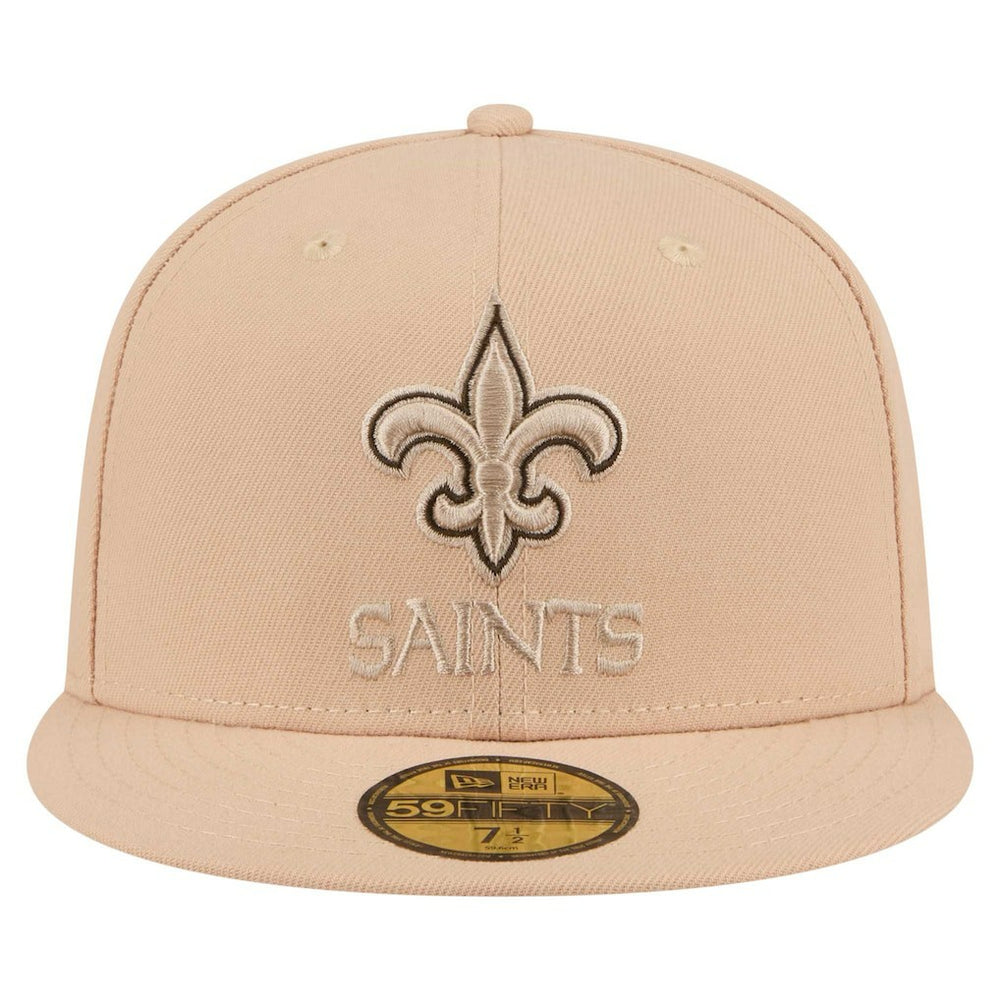 New Orleans Saints New Era Candied Pecan 59FIFTY Fitted Hat Tan
