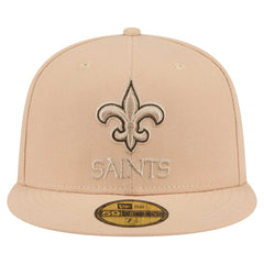New Orleans Saints New Era Candied Pecan 59FIFTY Fitted Hat Tan