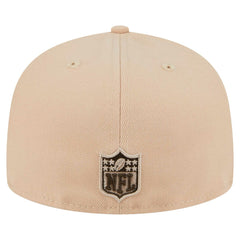 New York Jets New Era Candied Pecan 59FIFTY Fitted Hat Tan