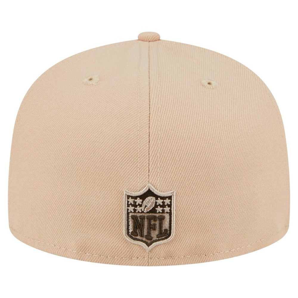Philadelphia Eagles New Era Candied Pecan 59FIFTY Fitted Hat Tan