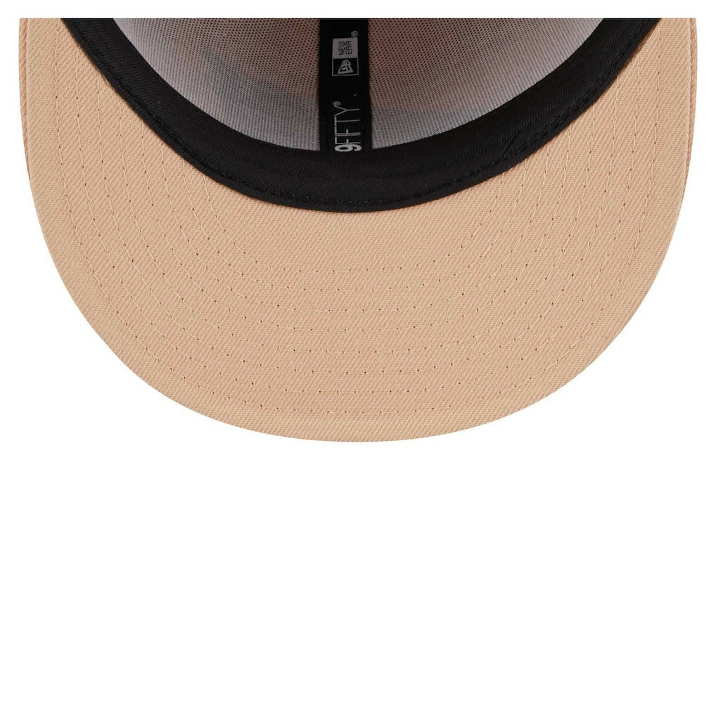 Philadelphia Eagles New Era Candied Pecan 59FIFTY Fitted Hat Tan
