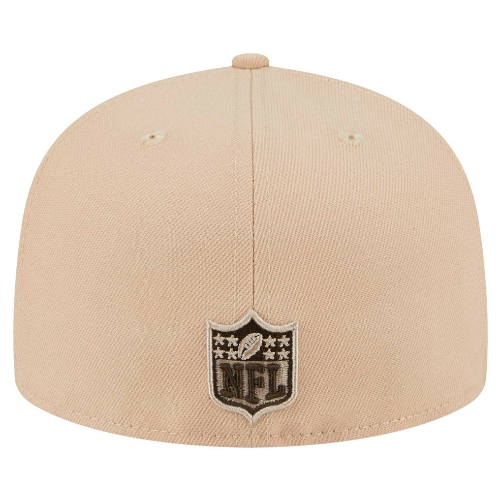 Pittsburgh Steelers New Era Candied Pecan 59FIFTY Fitted Hat Tan
